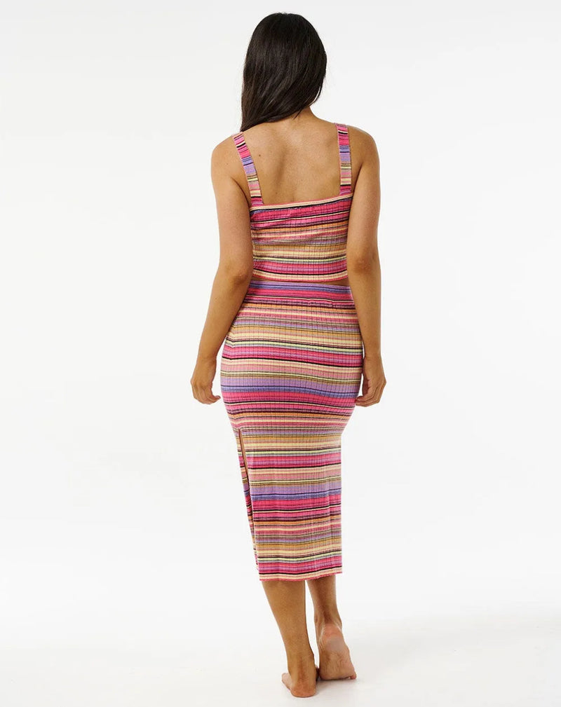 Palapa Knit Midi Skirt - Multicolor