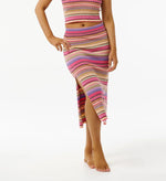 Palapa Knit Midi Skirt - Multicolor