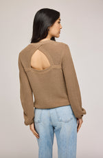 Maxine Knit Sweater - Heather Taupe