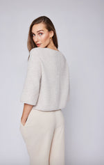 Chandail en tricot Molly - Heather Oatmeal