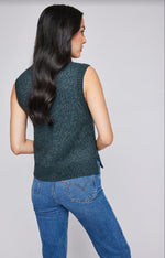 Pull sans manches Peyton - Forest Green