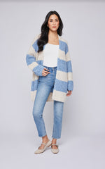 Enid Knit Cardigan - Sky Blue