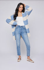 Cardigan en tricot Enid - Sky Blue