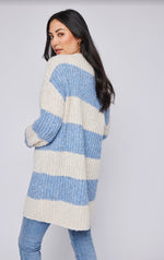 Enid Knit Cardigan - Sky Blue