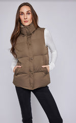 Manteau sans manche Billie - Olive