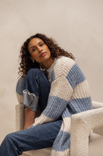 Enid Knit Cardigan - Sky Blue