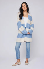 Enid Knit Cardigan - Sky Blue