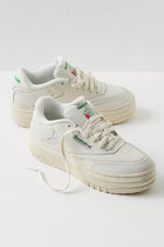 Club C Extra Shoes - Chalk/Chalk/Glen Green