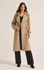 Manteau Trench Coat Dorian - Driftwood