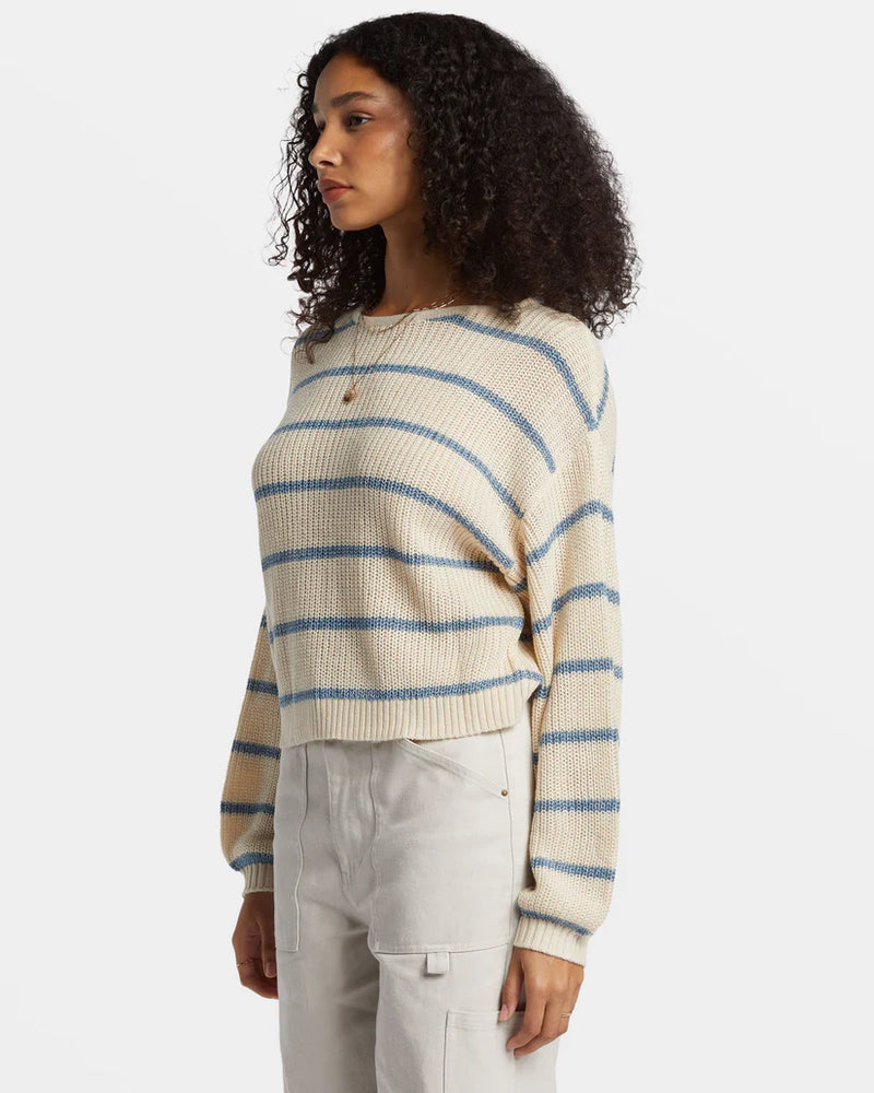 Changing Tides Knit Sweater - Blue Shadow