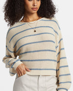 Changing Tides Knit Sweater - Blue Shadow