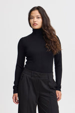 Ihmafa Turtleneck Sweater - Black