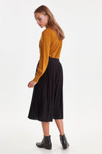 Ihwimsy Midi Skirt - Black