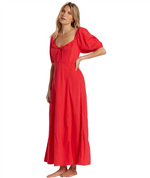 Robe Maxi Burning Love - Fiesta Red