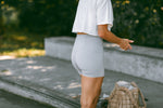 Biker short- Modern Gray