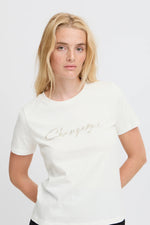 T-Shirt Camino Champagne - Cloud Dancer