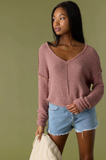 Marina Knit Sweater - Burlwood