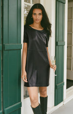 London Mini Dress - Black