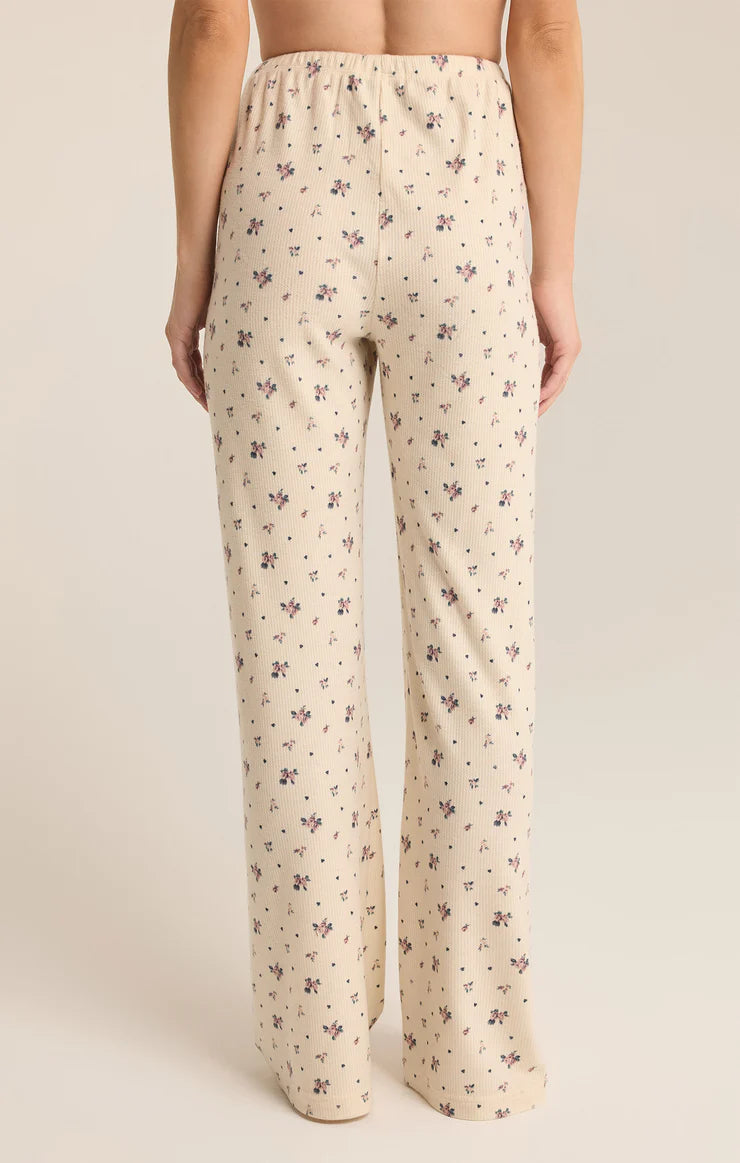 Alyssa Rosebud Pants - Sea Salt