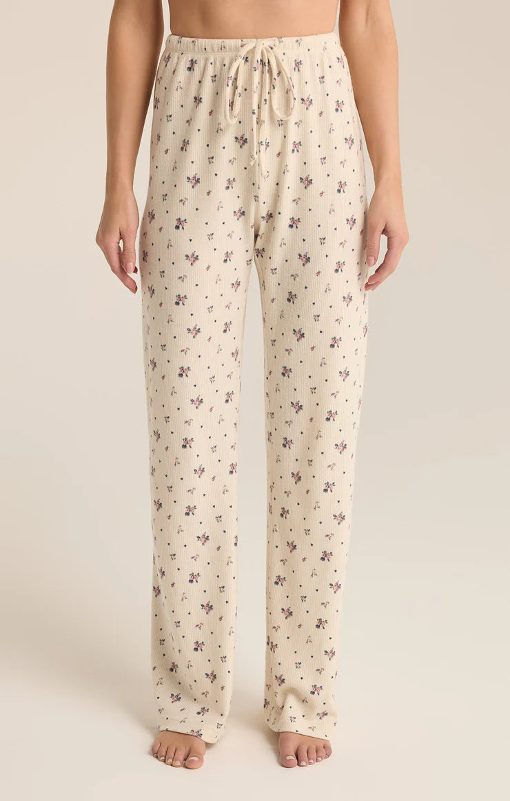 Alyssa Rosebud Pants - Sea Salt