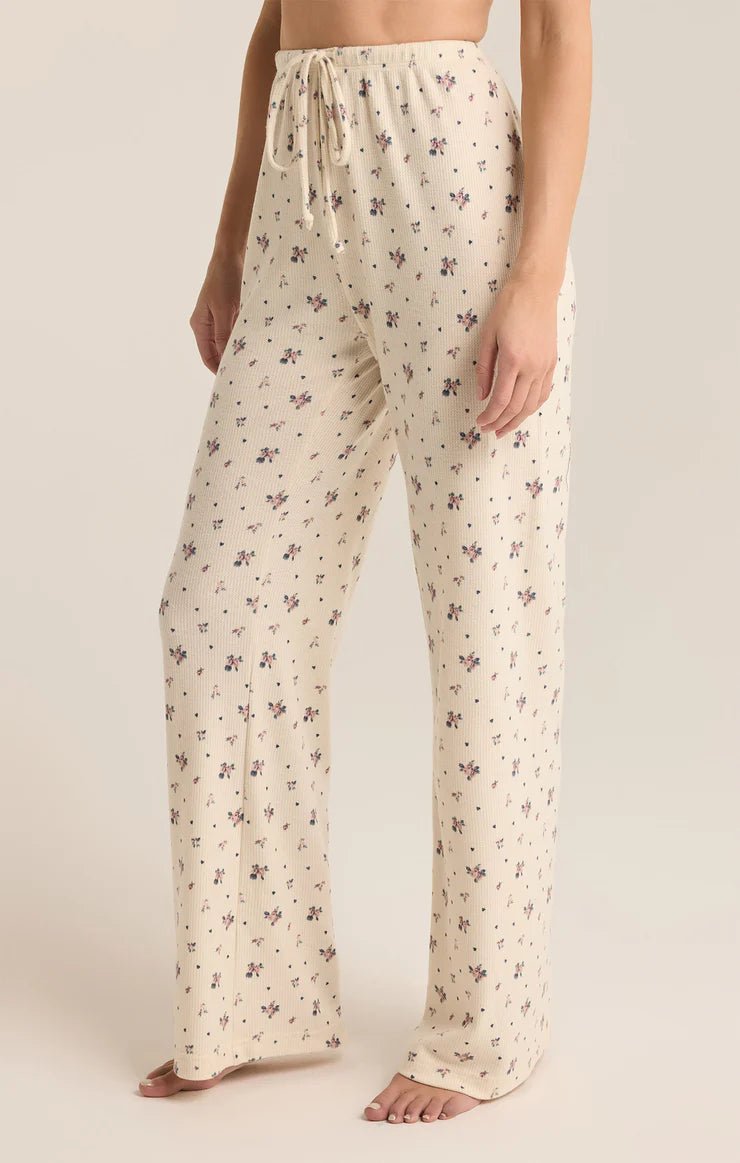 Alyssa Rosebud Pants - Sea Salt