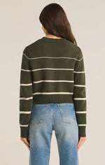 Milan Stripe Sweater - Natural