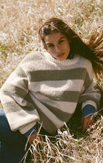 Anders Stripe Knit Sweater - Willow