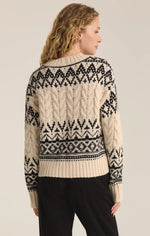 Pull en tricot Garland - Sea Salt