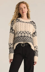 Pull en tricot Garland - Sea Salt