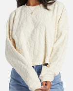 Loosen Up Crewneck Sweater - Whitecap
