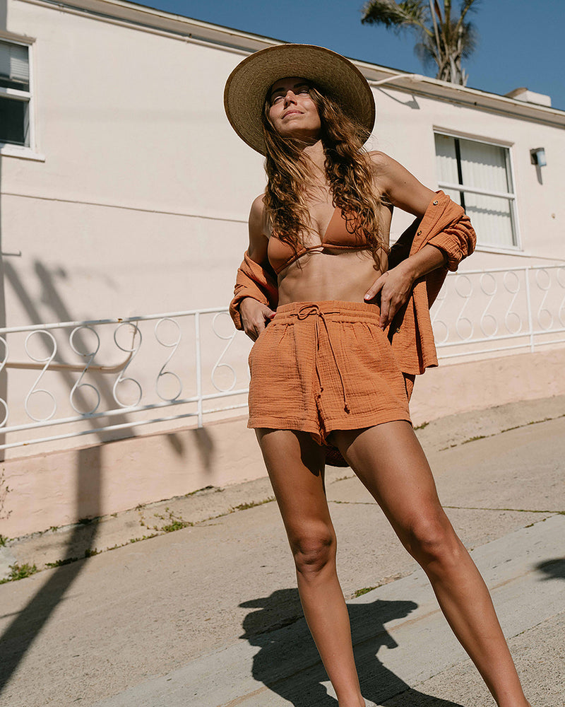 Day Tripper Shorts - Toffee