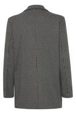 Kate Houndstooth Jacket - Black/Grey