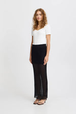 Colola Long Skirt - Black