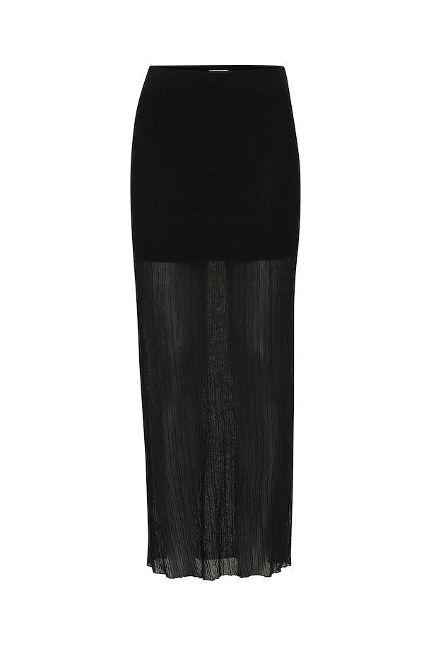 Colola Long Skirt - Black