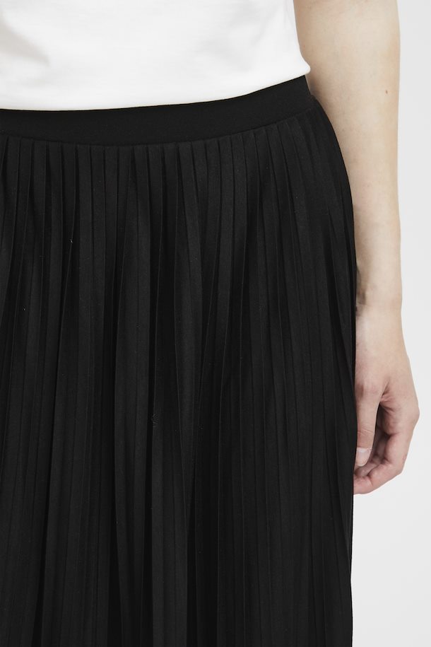 Ihwimsy Midi Skirt - Black