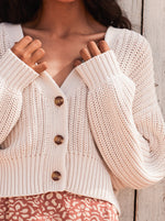 Cardigan Sundaze Sweater - Egret