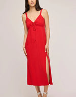 Robe midi Cairo - Red