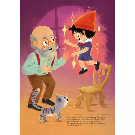 Livre projecteur : Les aventures de Pinocchio