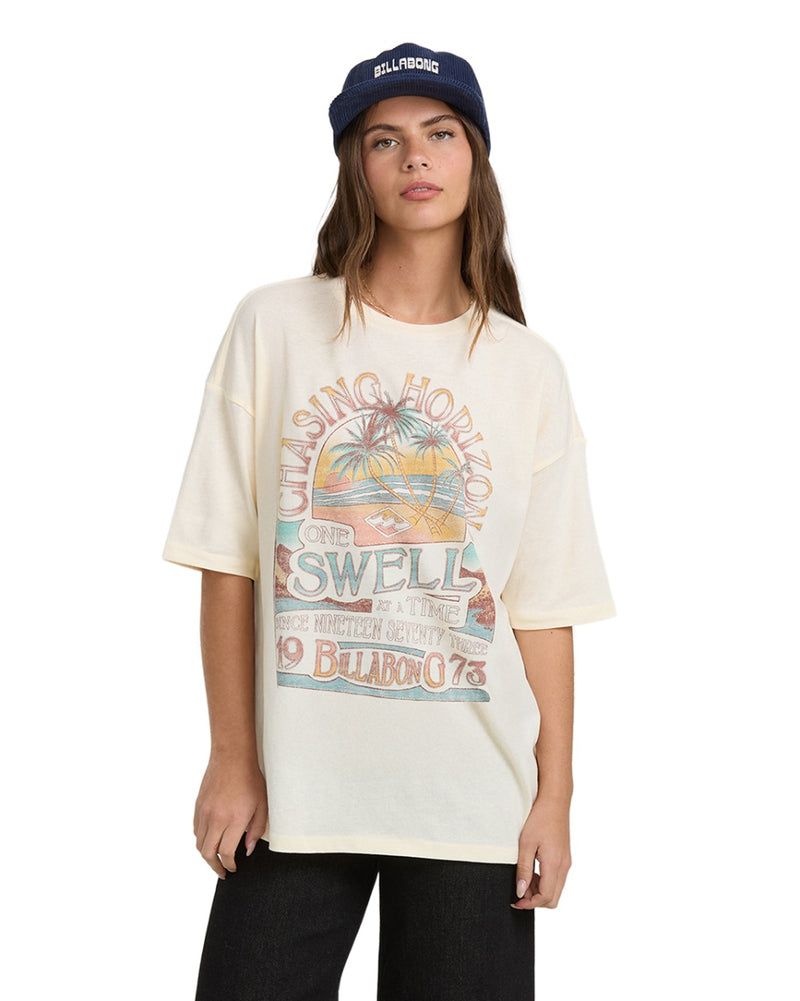 T-Shirt oversized The Sun Rise - White Cap