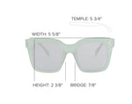 Waverly Sunglasses -Pink/Pink Polarized Lens