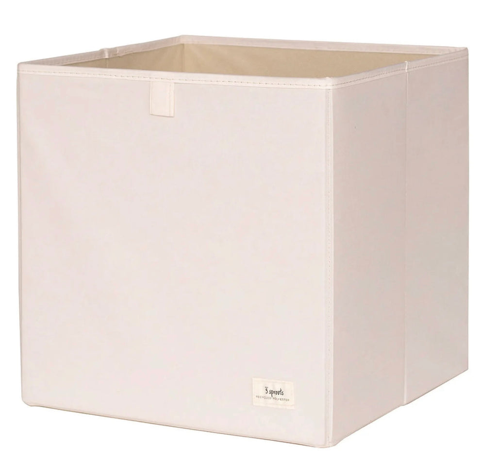 Fabric Storage Box -Cream