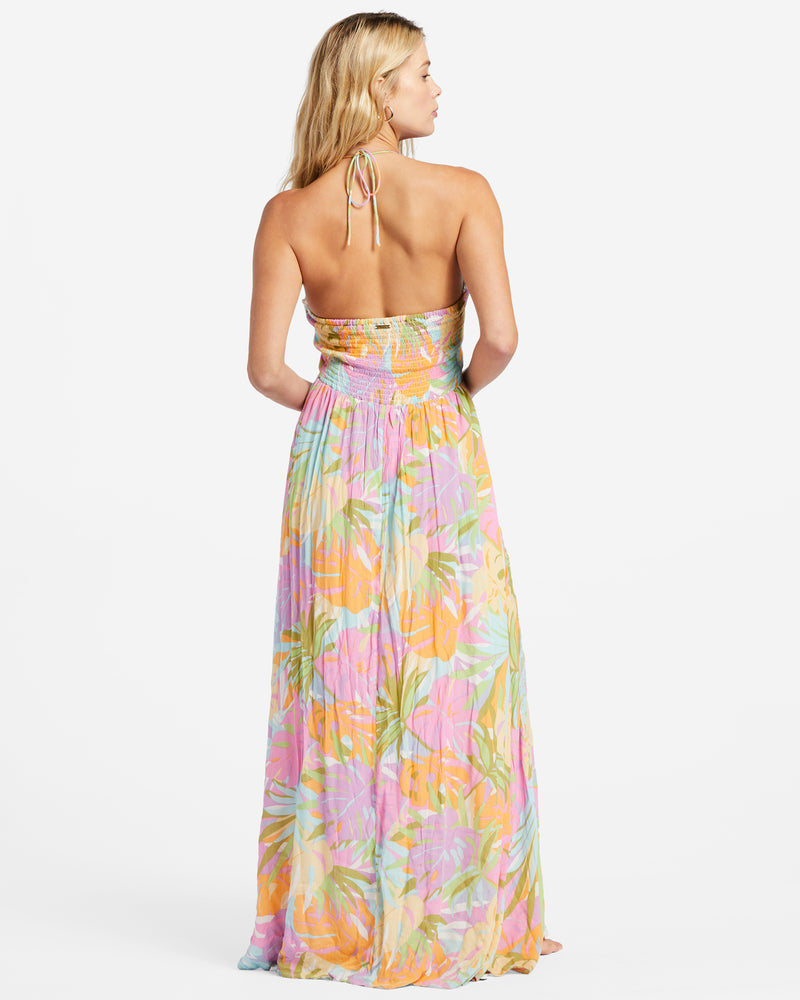 So Groovy Maxi Dress - White/Multi