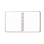 Undated flexible weekly planner - Slow steady growth