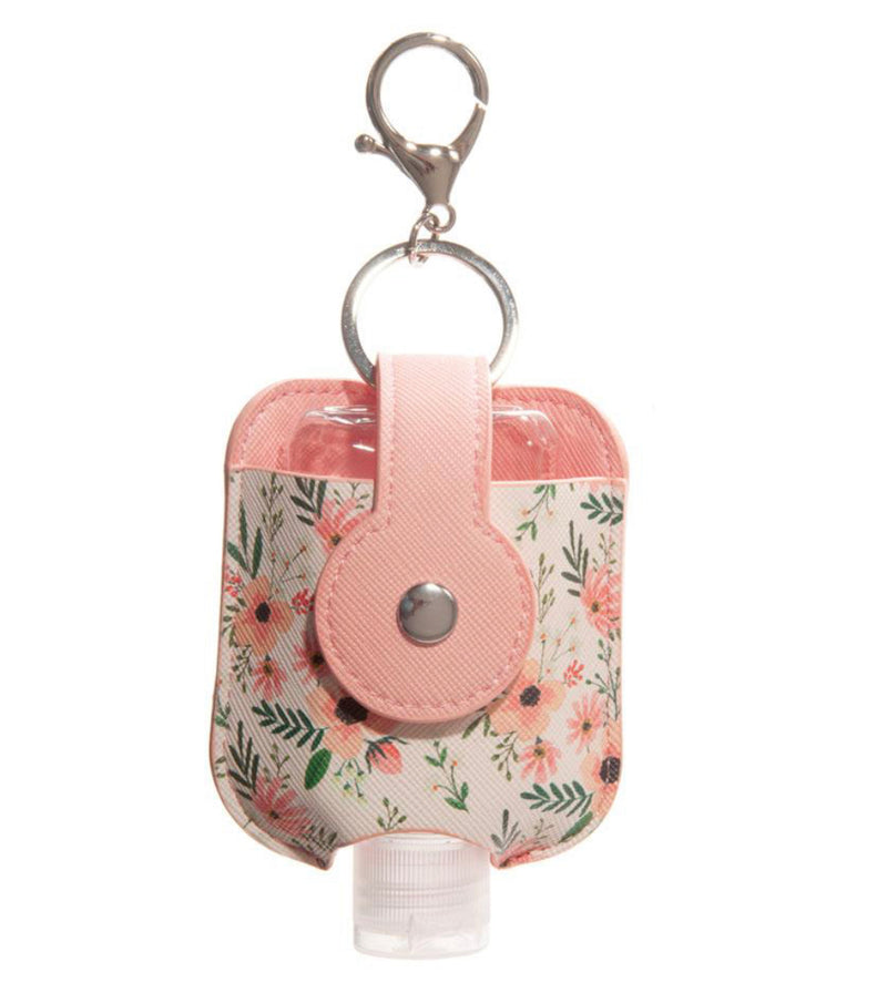 Hand sanitizer pouch (with carabiner) - Lucky Elephant
