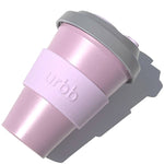 Biodegradable bamboo transport coffee cup - Orchid