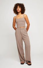 Zoey Linen Cami - Sparrow