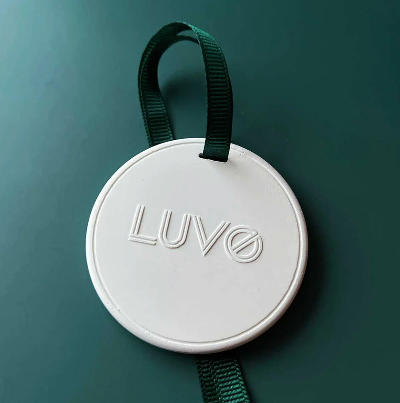 Perfumed porcelain medallion - Miel & Bourbon