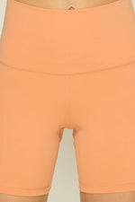 Short taille haute 6 ‘’ - Sorbet orange