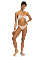 Bas de bikini imprimé beach classic, coupe Tanga
