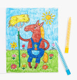 Cahier à colorier - La ferme des animaux